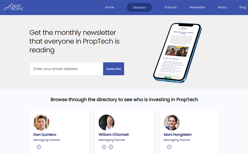 Proptech vc