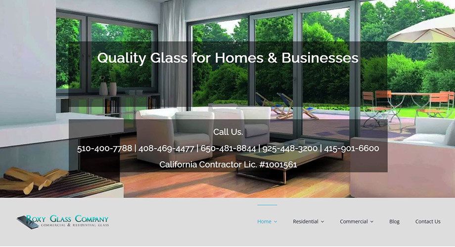 Bay area window glass